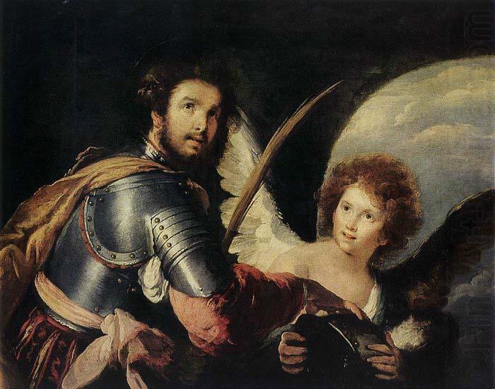 St Maurice and the Angel, Bernardo Strozzi